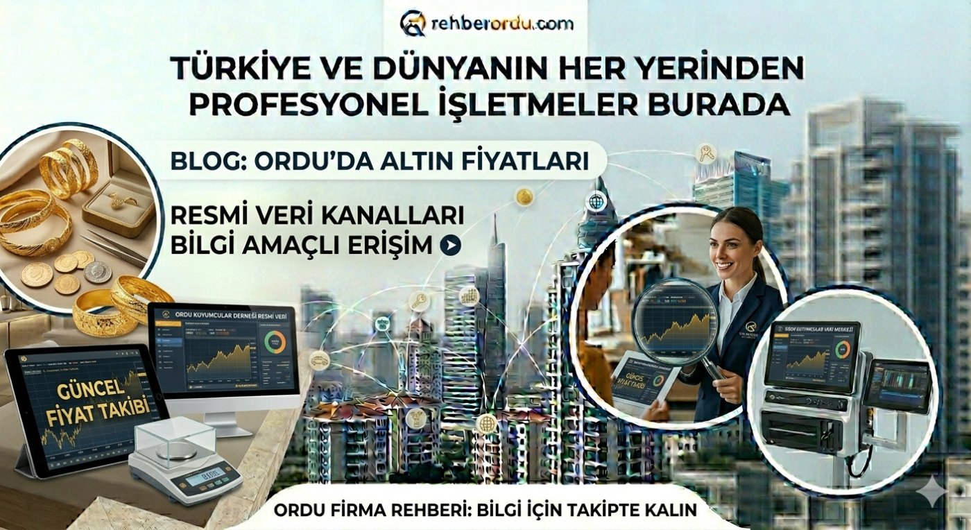 Ordu’da Altın Fiyatları